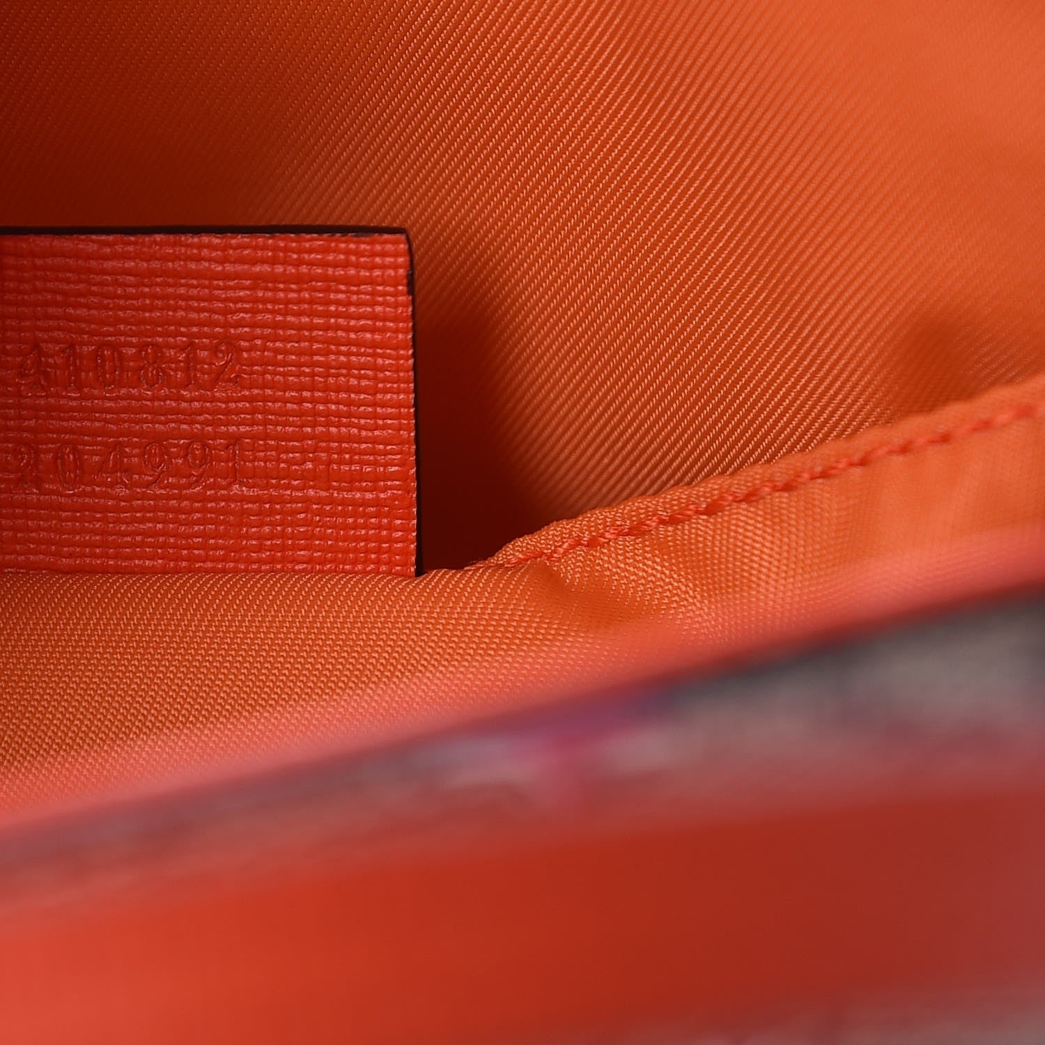 Gucci GG Supreme Monogram Space Cats Childrens Tote Orange 7 of 7