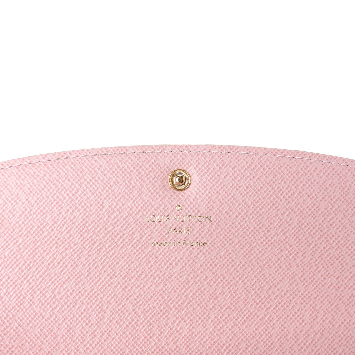 Louis Vuitton Damier Azur Emilie Wallet Rose Ballerine 7 of 11