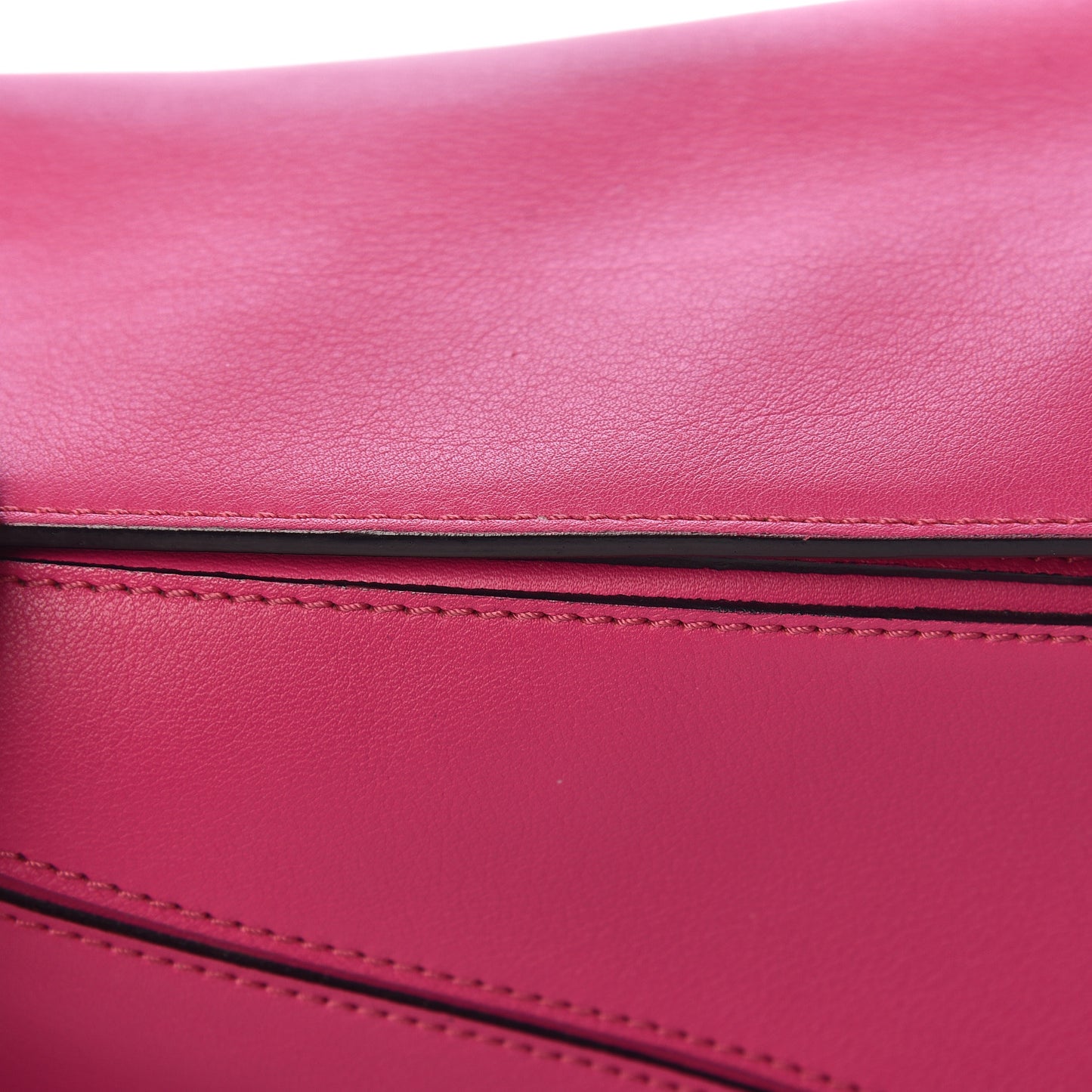 Calfskin Small Puzzle Bag Fuchsia