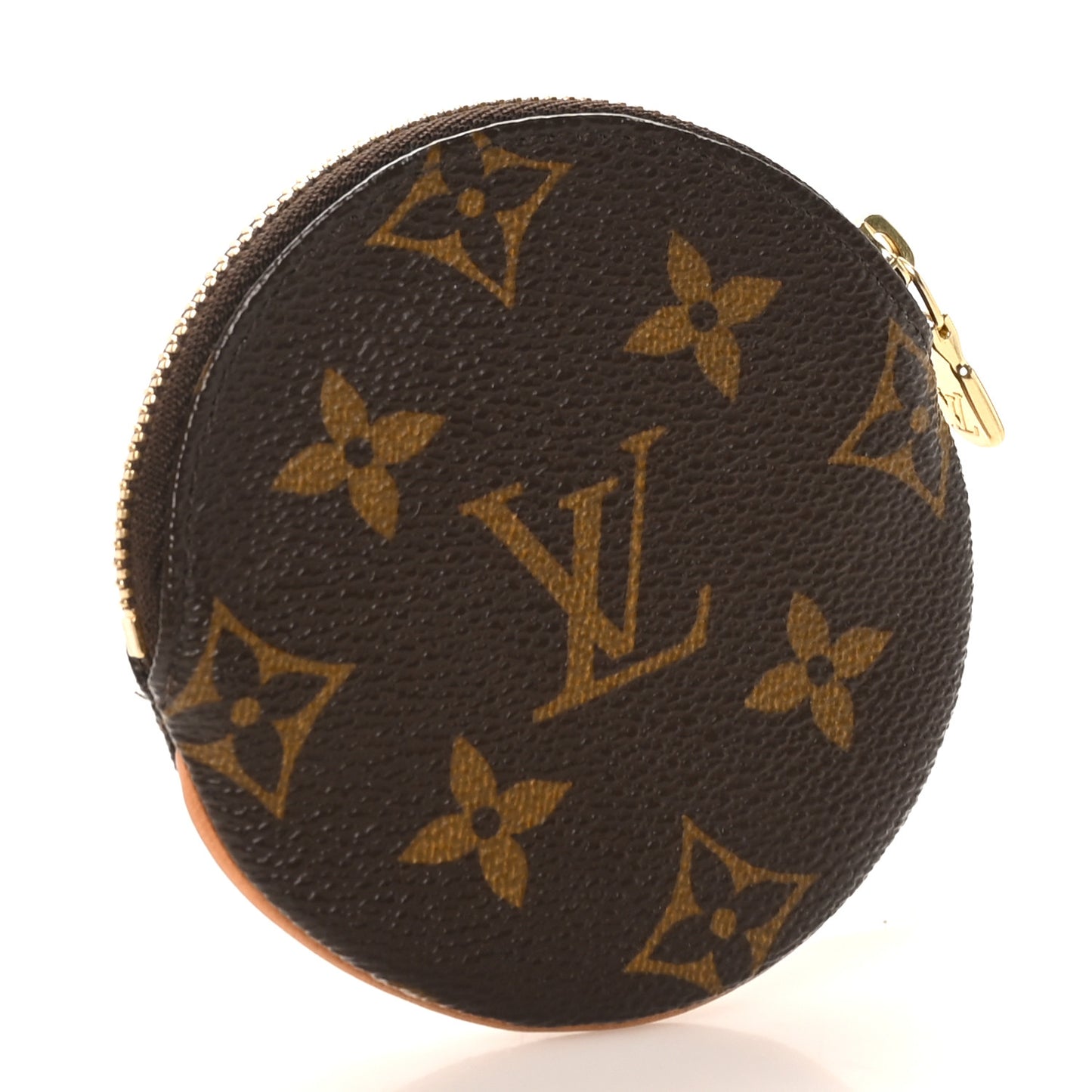 Monogram Round Coin Purse