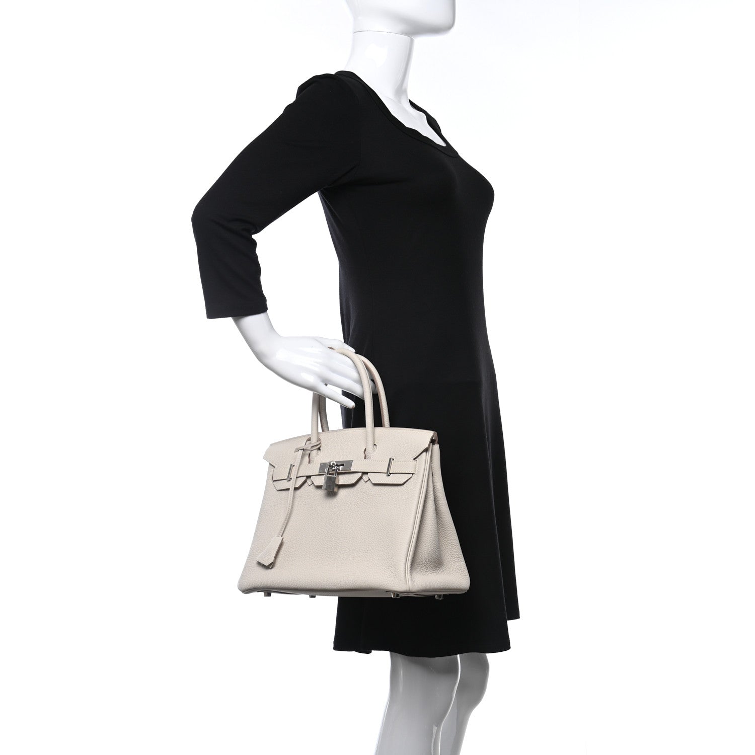 Hermes Togo Birkin 30 Craie 2 of 11