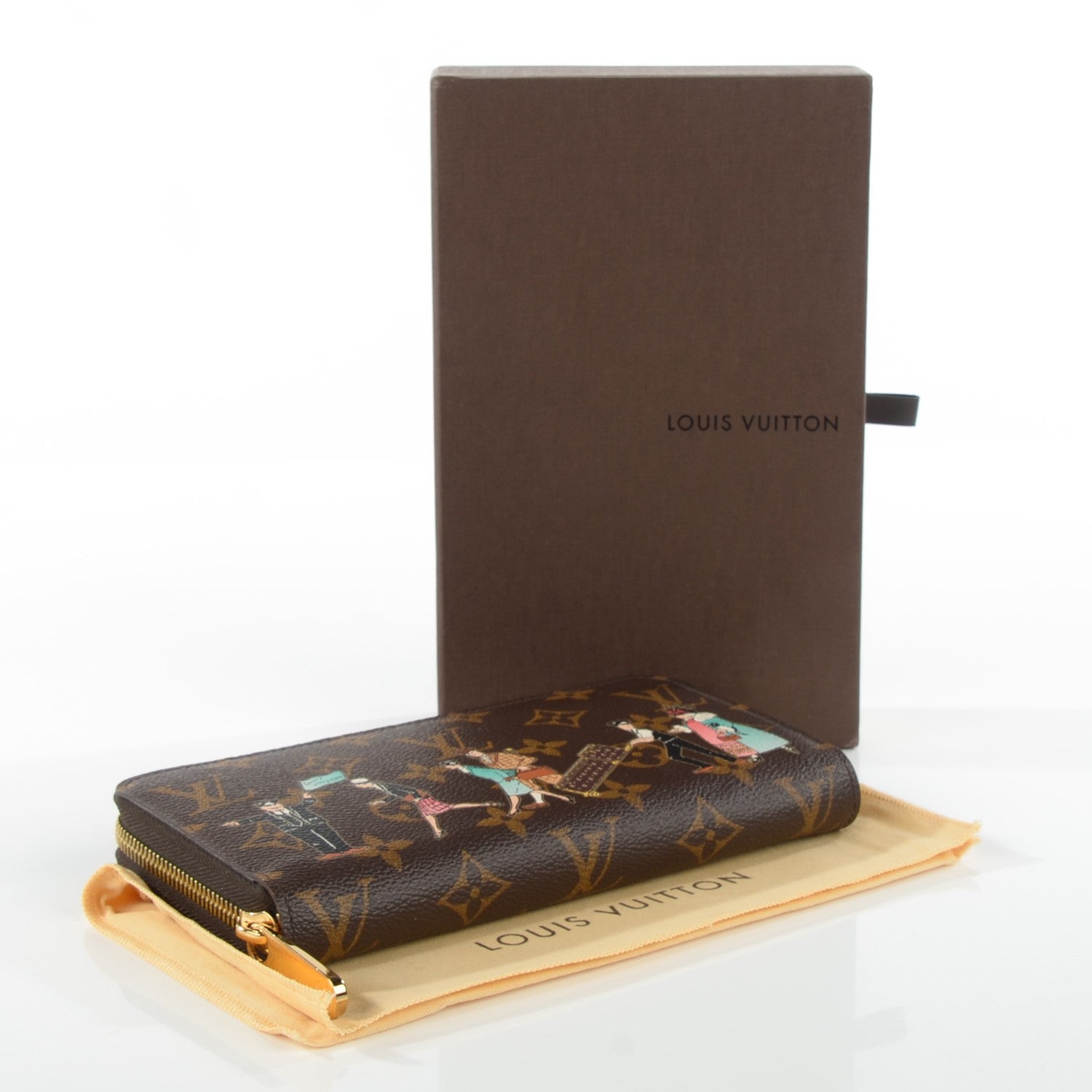 Louis Vuitton Monogram Illustre Zippy Wallet Rose 4 of 7