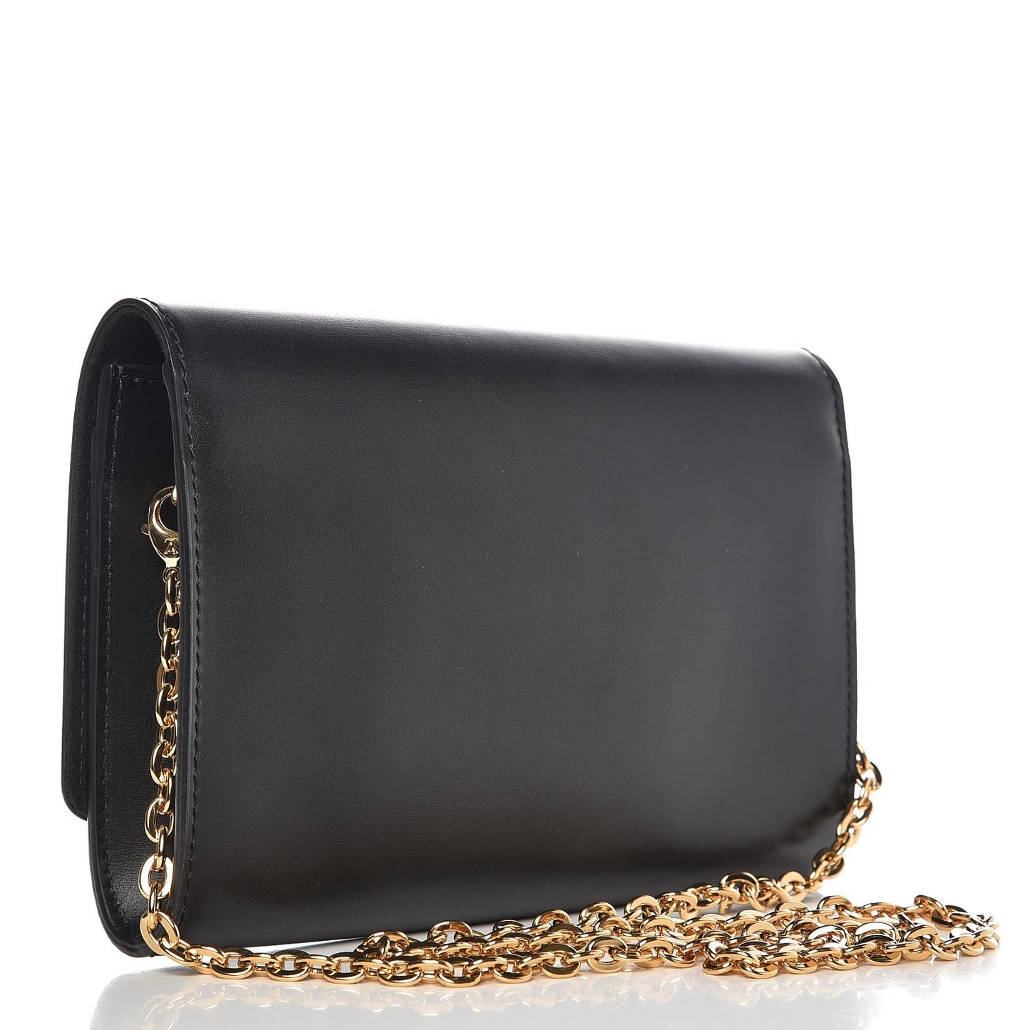 Calfskin Chain Louise GM Black