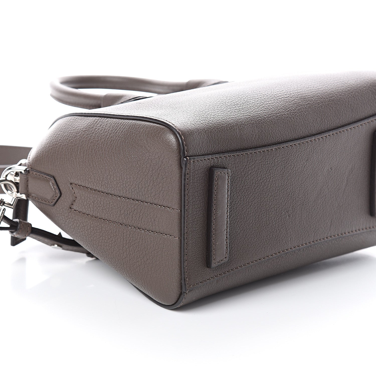 Givenchy Sugar Goatskin Mini Antigona Heather Grey 8 of 9
