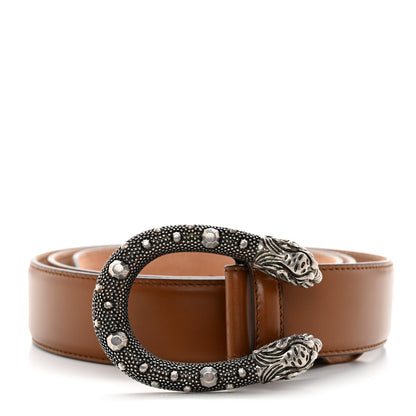 Gucci Lisse Calfskin Dionysus 35mm Belt 105 42 Cuir 1 of 6