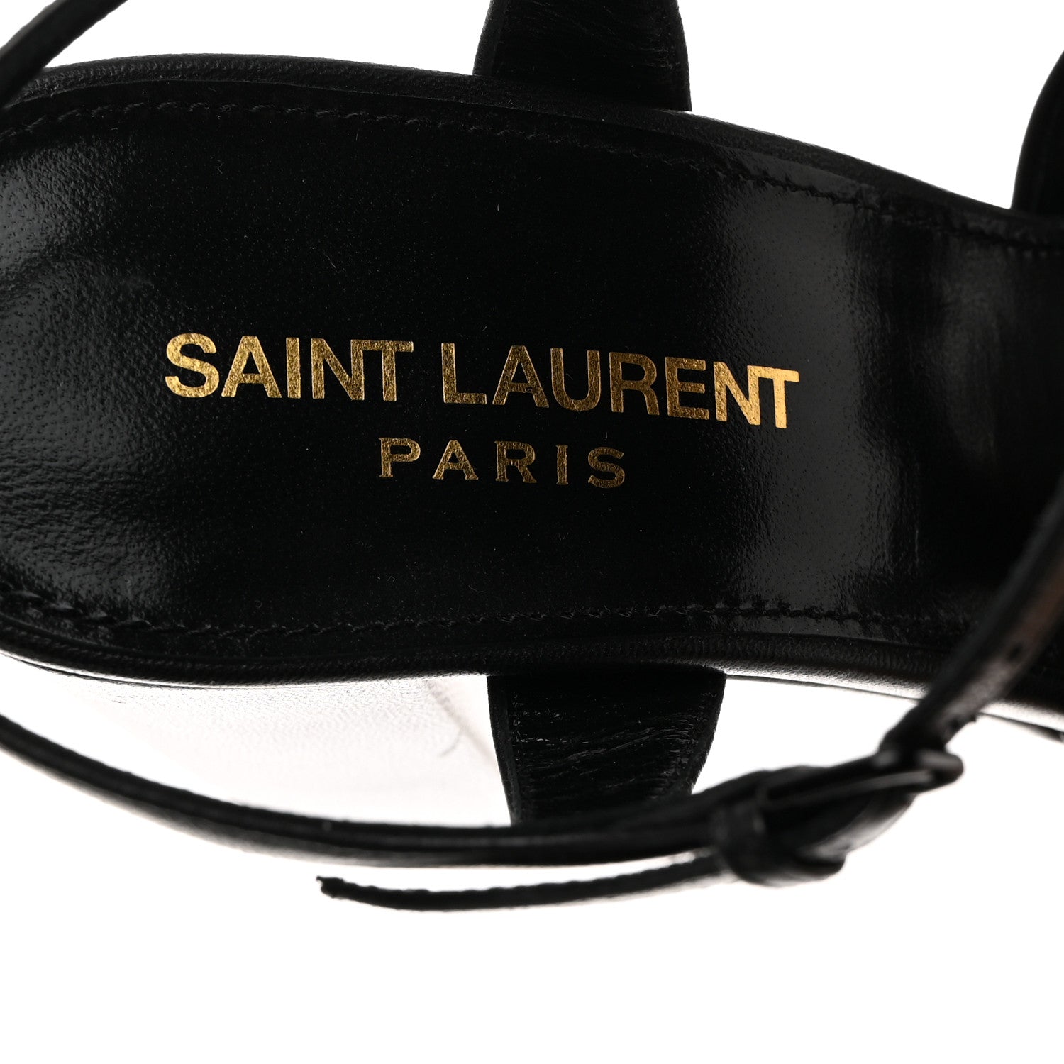 Saint Laurent Vendome Bianca 85 Platform Sandals 37 Black 6 of 9