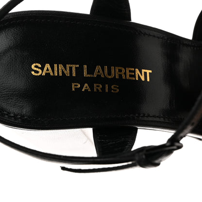 Saint Laurent Vendome Bianca 85 Platform Sandals 37 Black 6 of 9