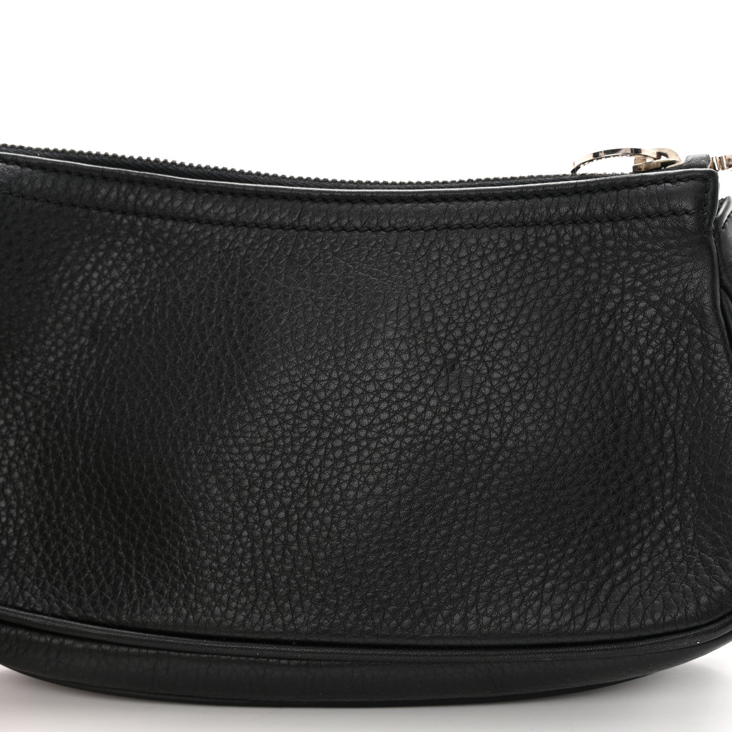 Christian Dior Calfskin Shoulder Bag Black 8 of 13