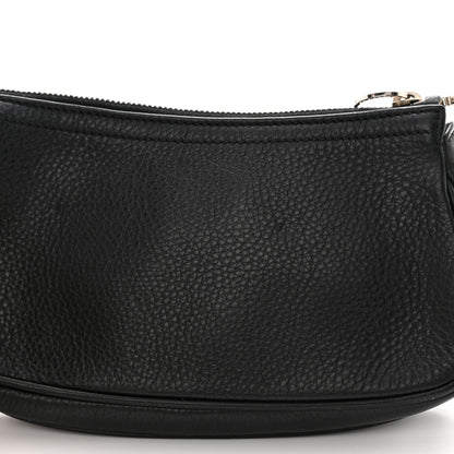 Christian Dior Calfskin Shoulder Bag Black 8 of 13