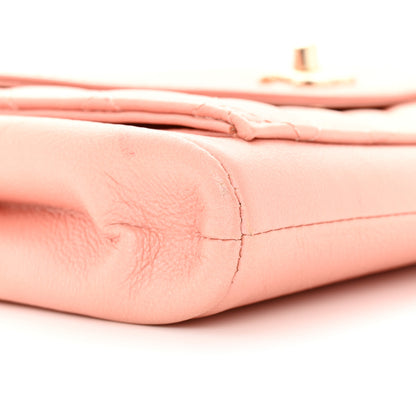 Chanel Iridescent Calfskin Smart Pocket Flap Bag Pink 9 of 12