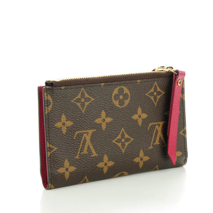 Louis Vuitton Monogram Adele Compact Wallet Fuchsia 3 of 7