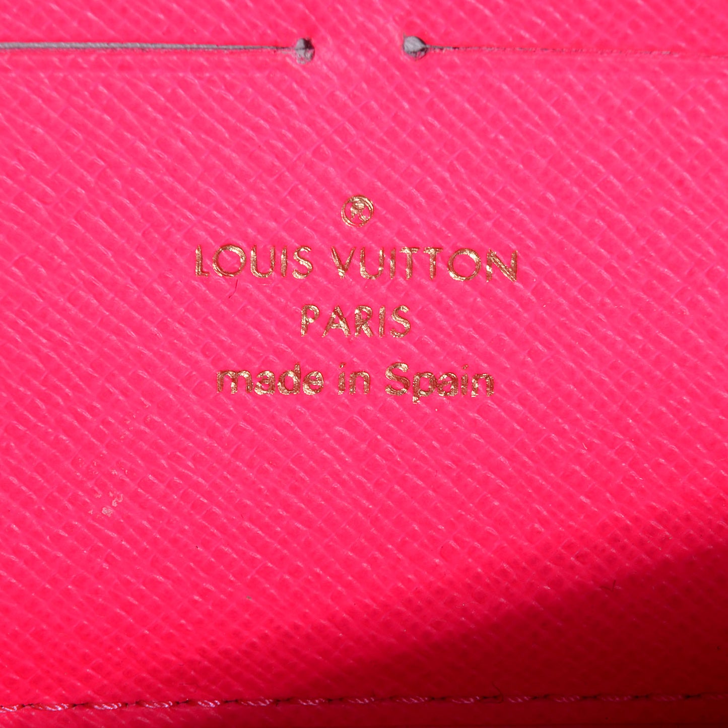 Monogram Graffiti Zippy Wallet Fuchsia