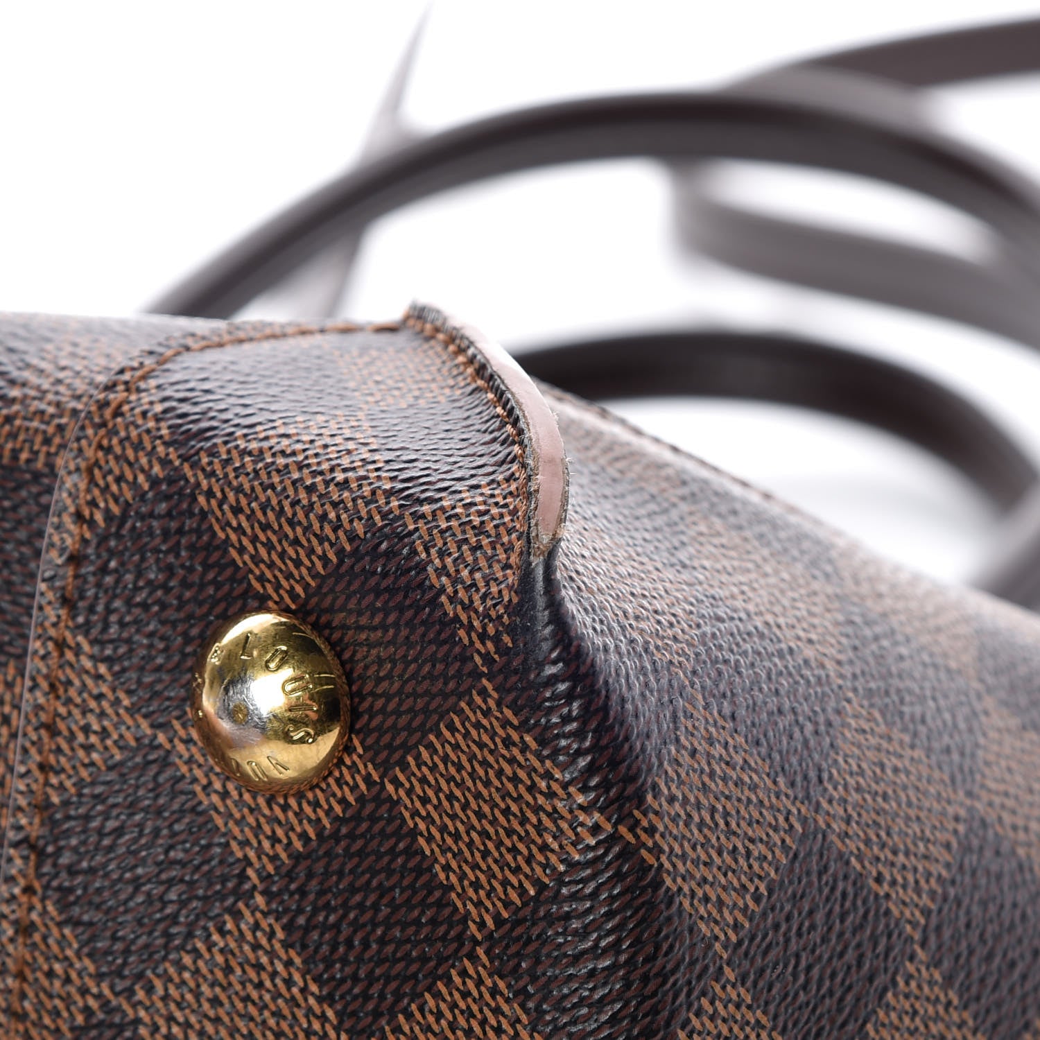 Louis Vuitton Damier Ebene Caissa Tote PM Rose Ballerine 10 of 12