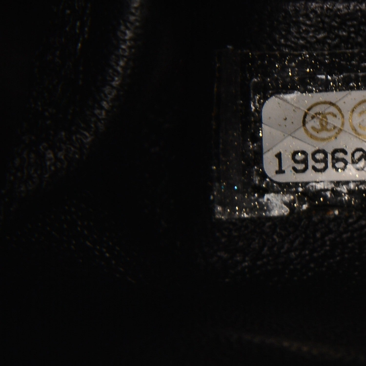 Chanel Lambskin Quilted Clutch With Chain Flap Black 7 of 7