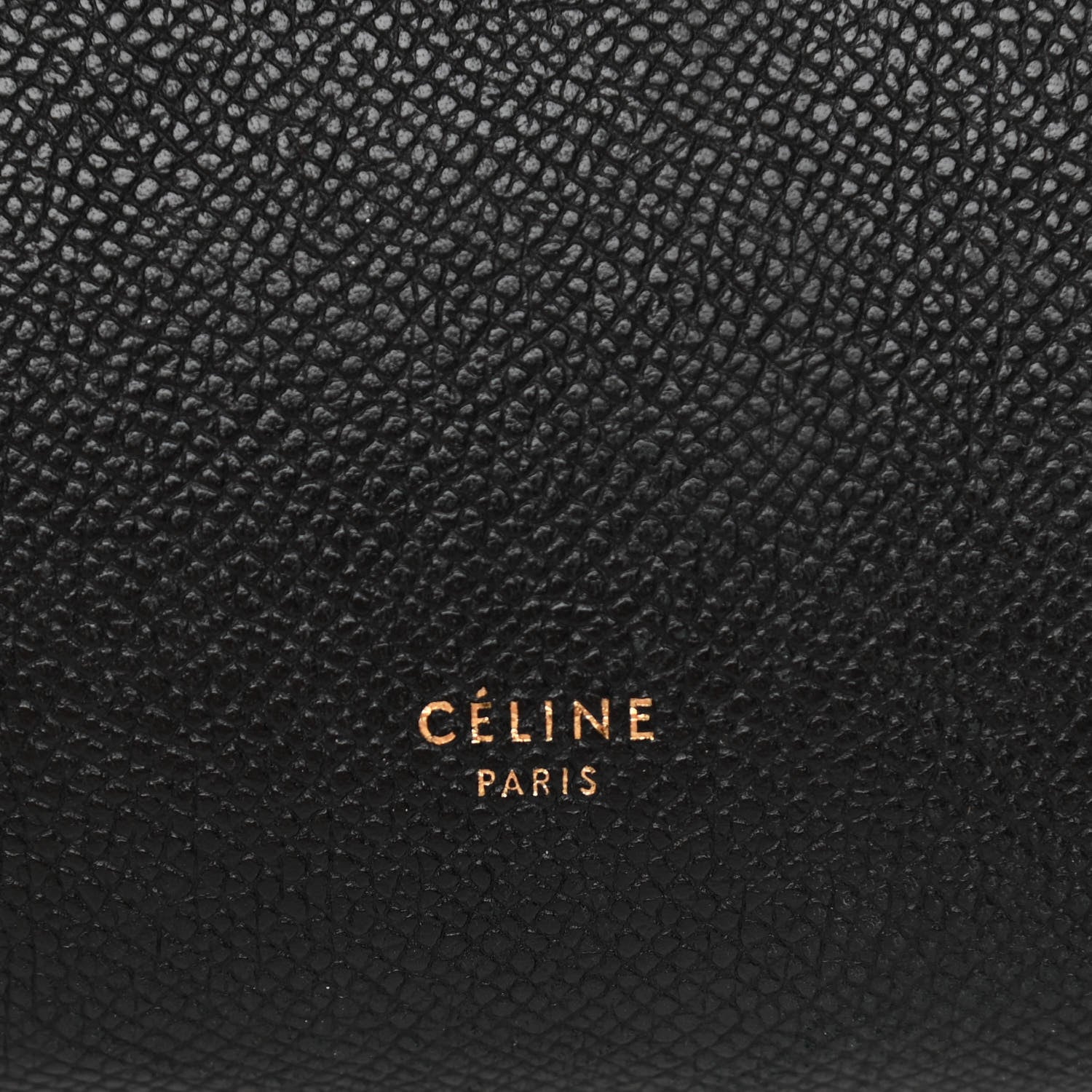Celine Grained Calfskin Mini Belt Bag Black 5 of 10