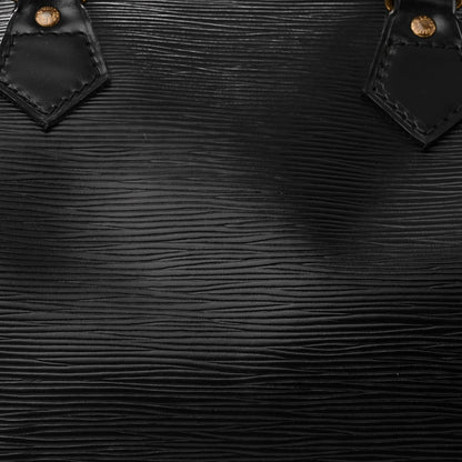 Louis Vuitton Epi Speedy 30 Black 9 of 13