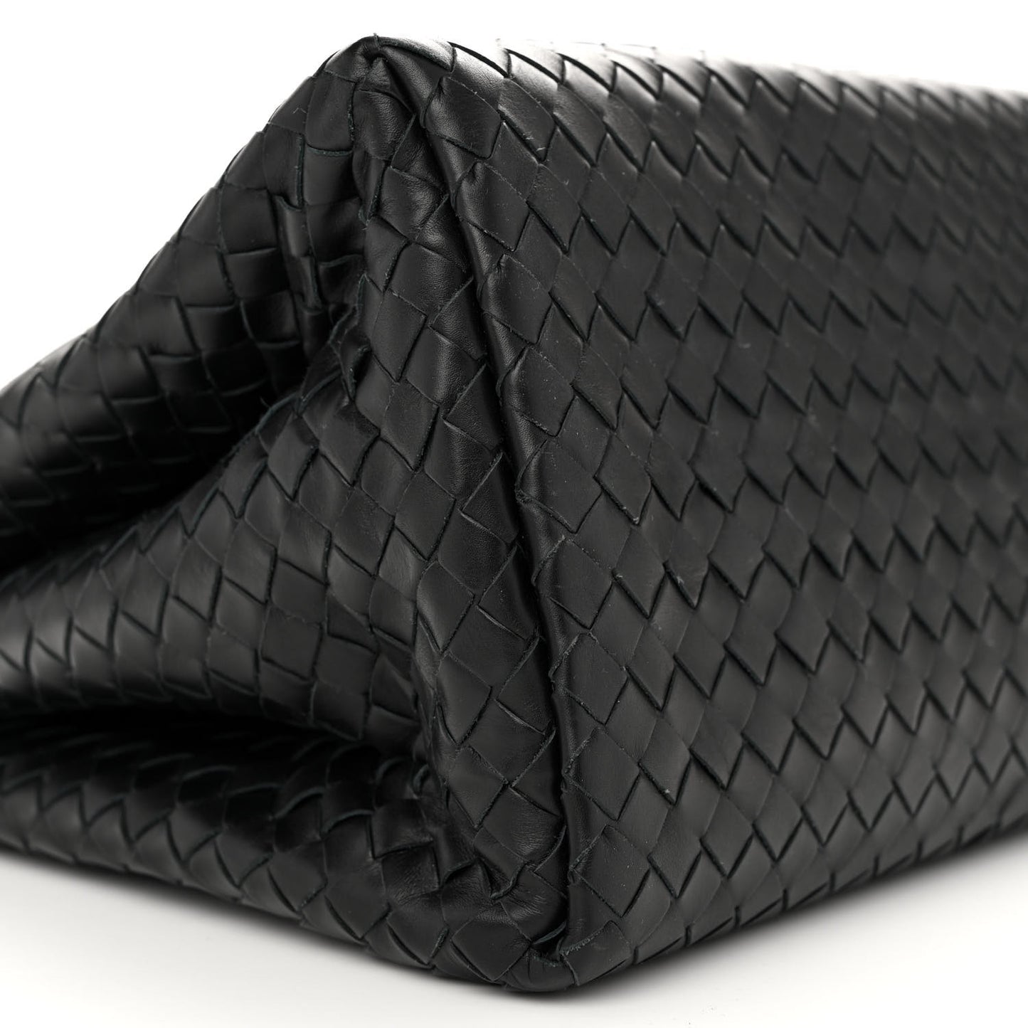 Light Calf Intrecciato Small Roma Black