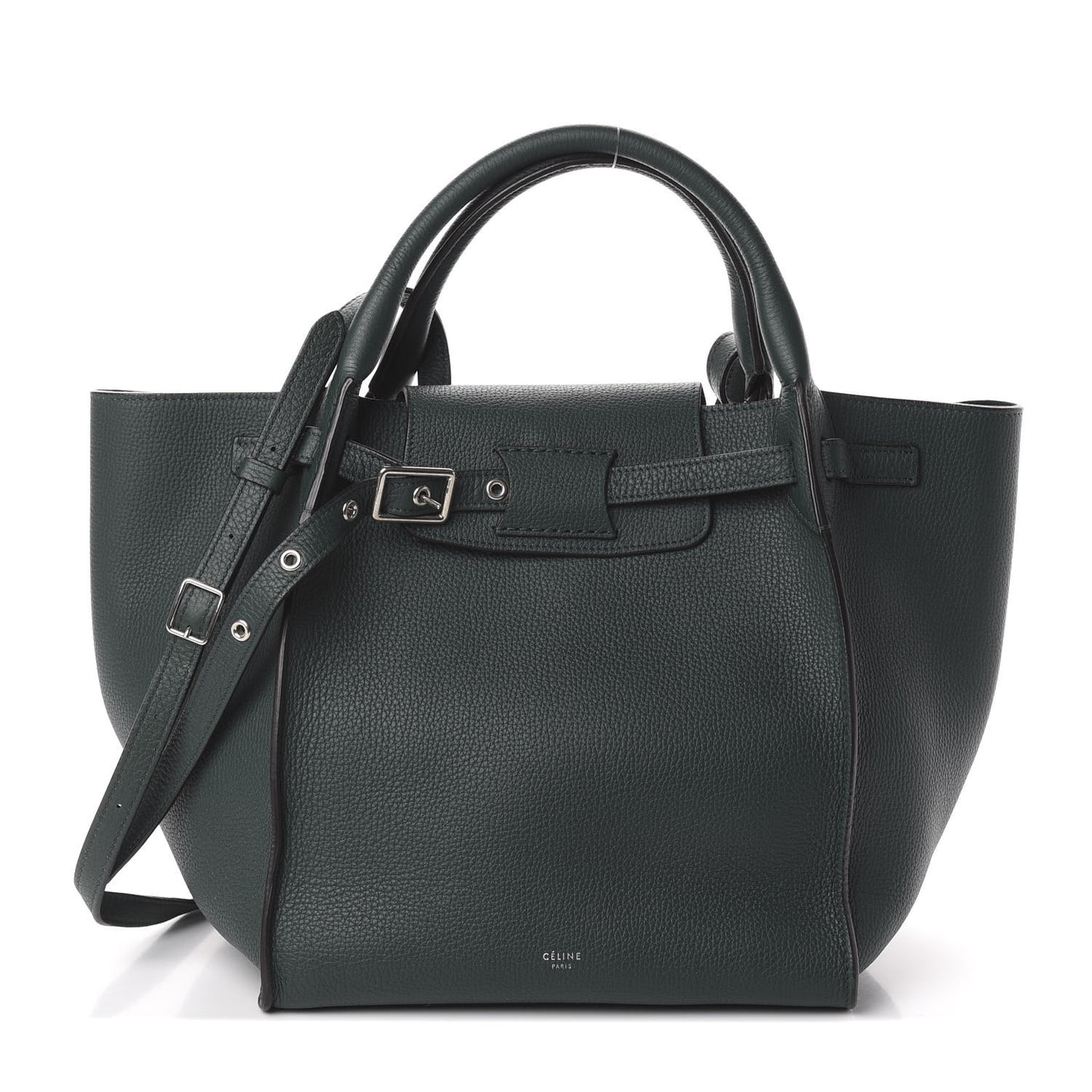 Supple Grained Calfskin Small Big Bag Amazone