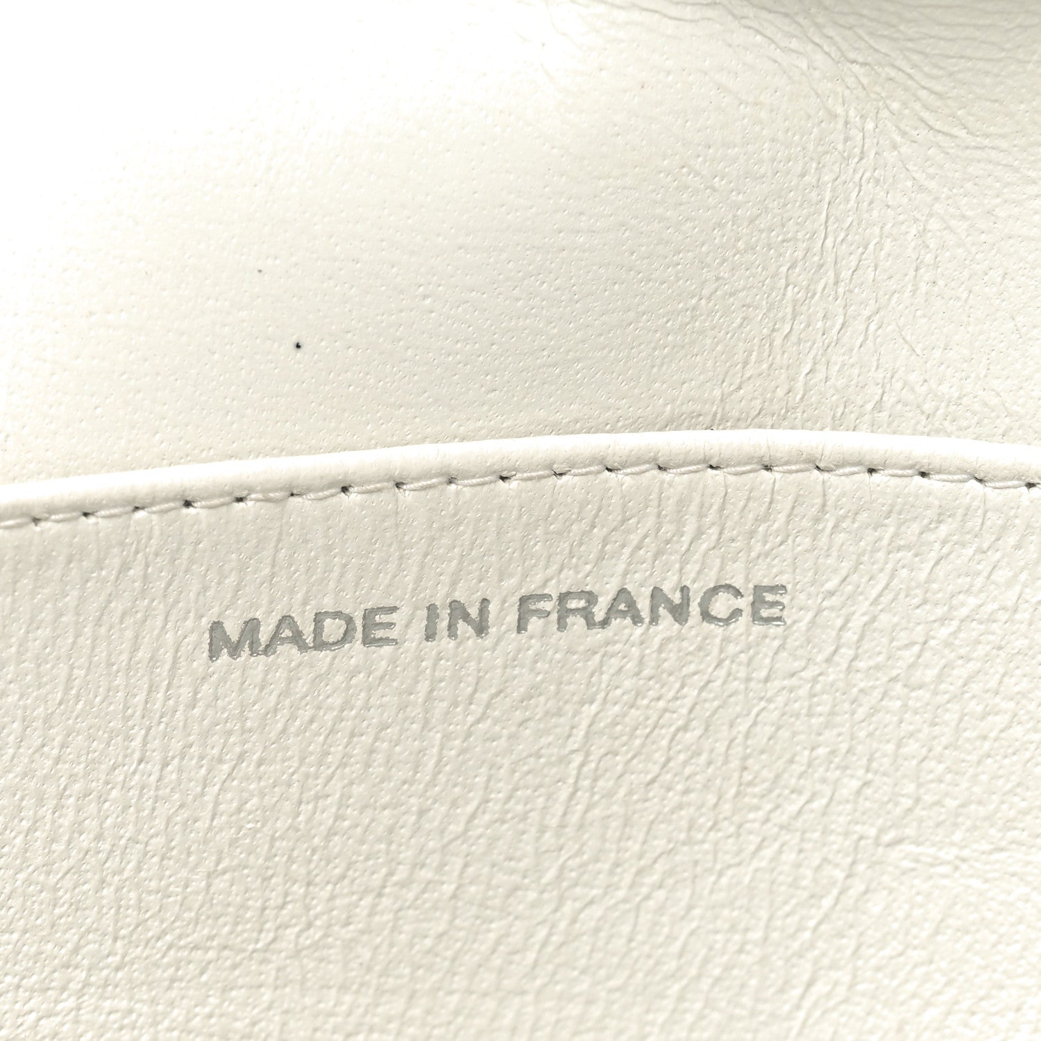 Chanel Caviar CC Shoulder Bag White 7 of 10