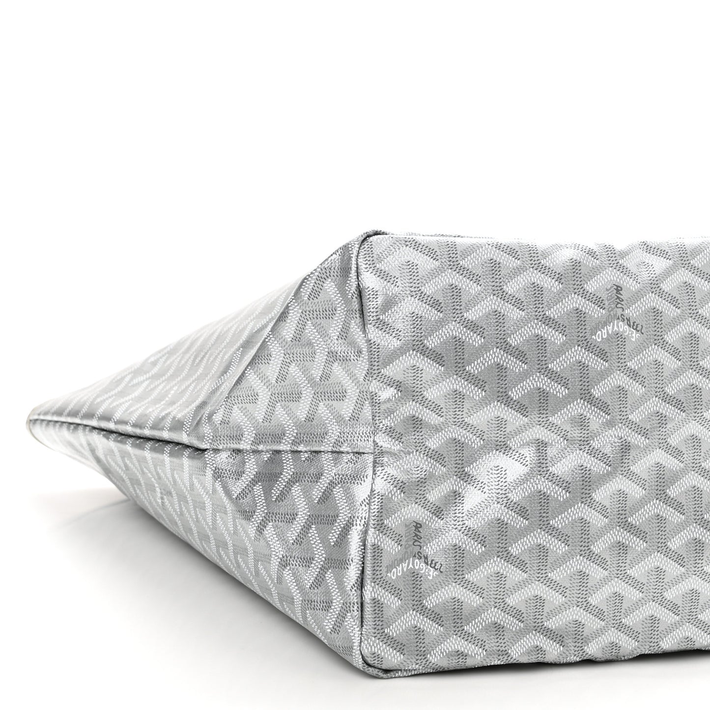 Goyardine Precious Metals Saint Louis GM Silver