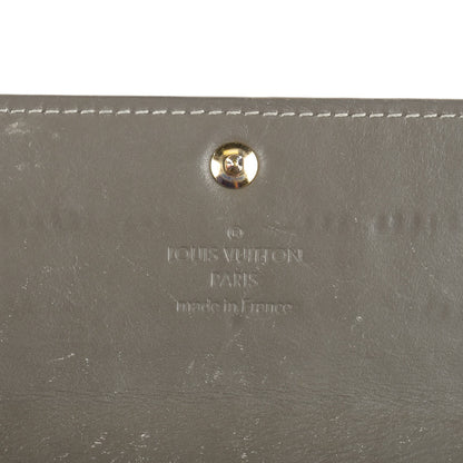Louis Vuitton Vernis Sarah Wallet Gris Art Deco 6 of 7