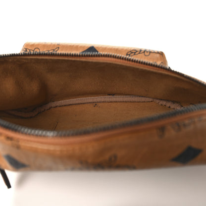 MCM Visetos Maxi Fursten Belt Bag  Cognac 5 of 10