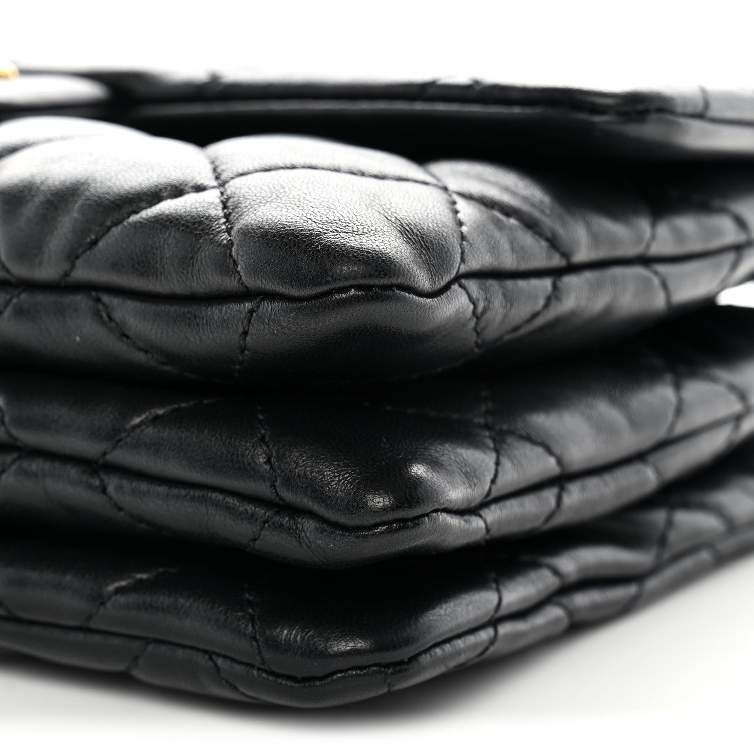 Chanel Lambskin Quilted Small Pillow Crush Flap Black 10 of 11