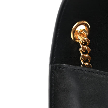 Saint Laurent Smooth Calfskin Medium Classic Monogram Kate Tassel Satchel Black 12 of 13