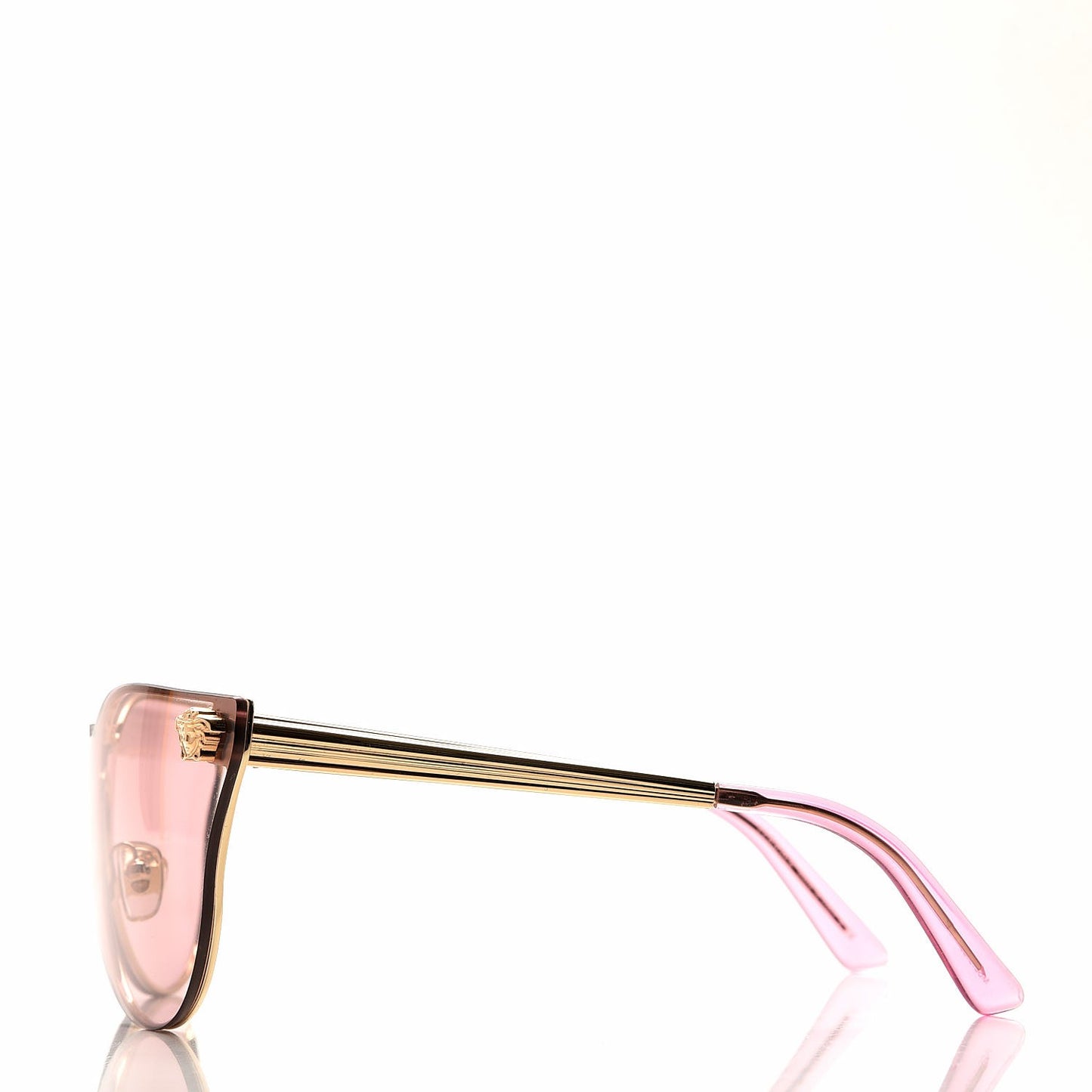 Medusa Cat Eye JJ Sunglasses 2120 Pink Gold