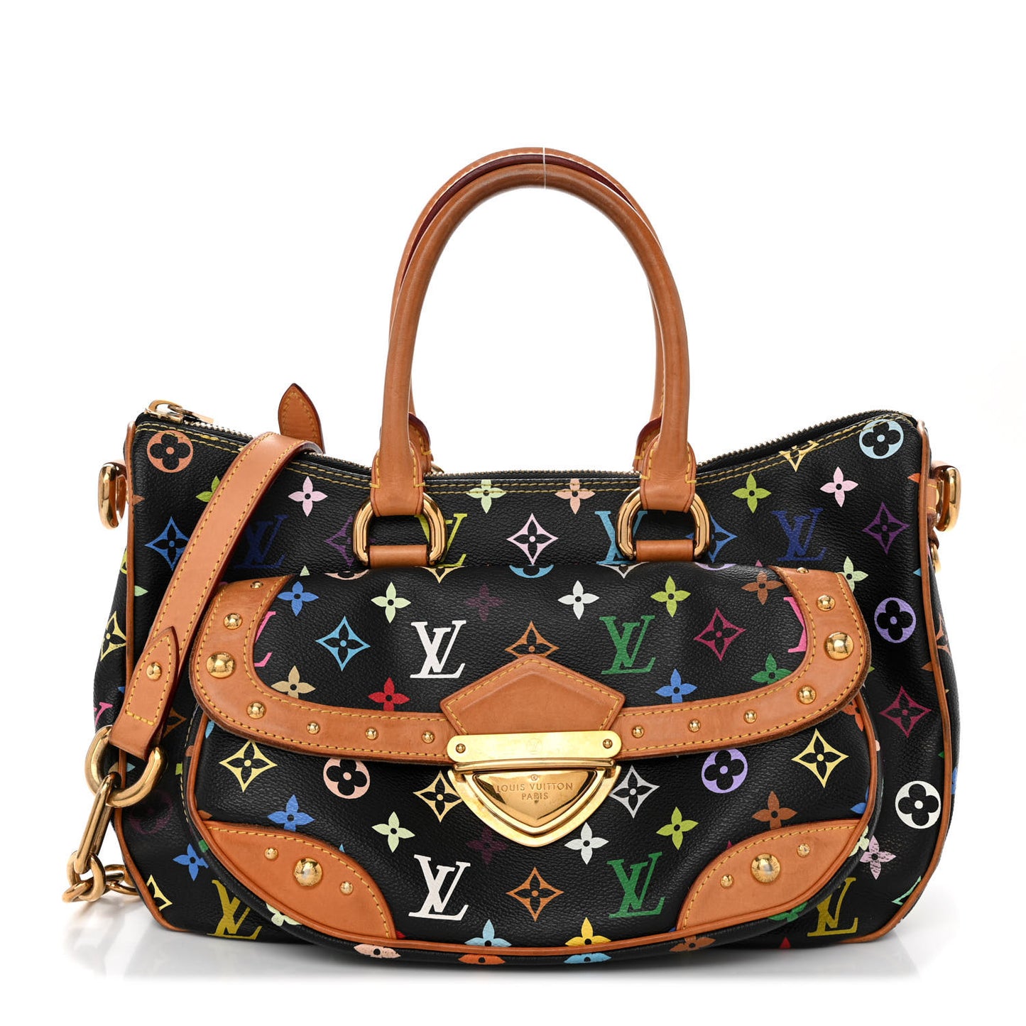 Monogram Multicolor Rita Black