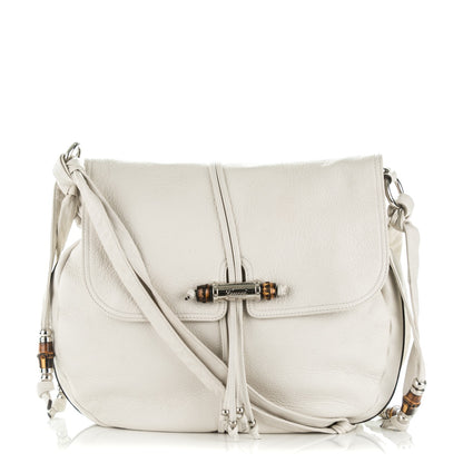 Gucci Calfskin Large Jungle Shoulder Bag White 1 of 8