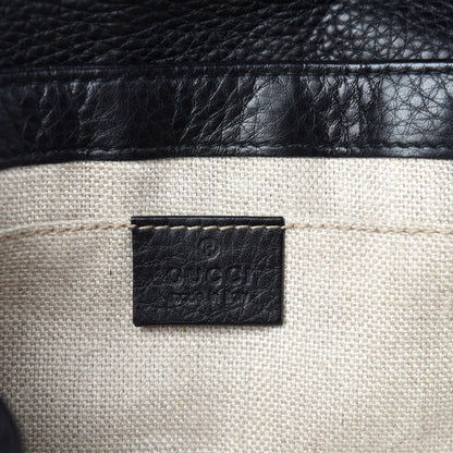 Gucci Calfskin Greenwich Chain Clutch Black 10 of 12