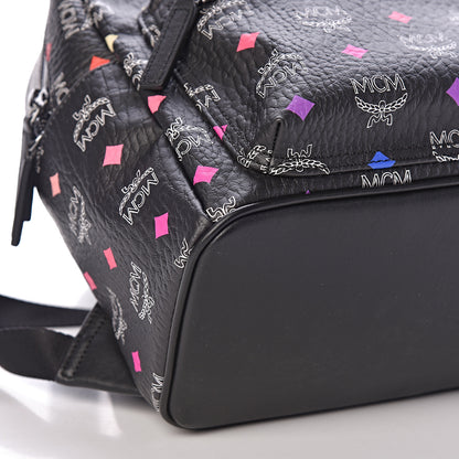 MCM Visetos Spektrum Small Stark Backpack Black 7 of 10