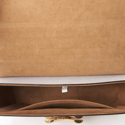 Louis Vuitton Epi Twist Shoulder Bag MM White 7 of 9