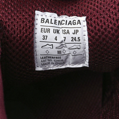 Balenciaga Fabric Womens Triple S Sneakers 37 Burgundy 8 of 8