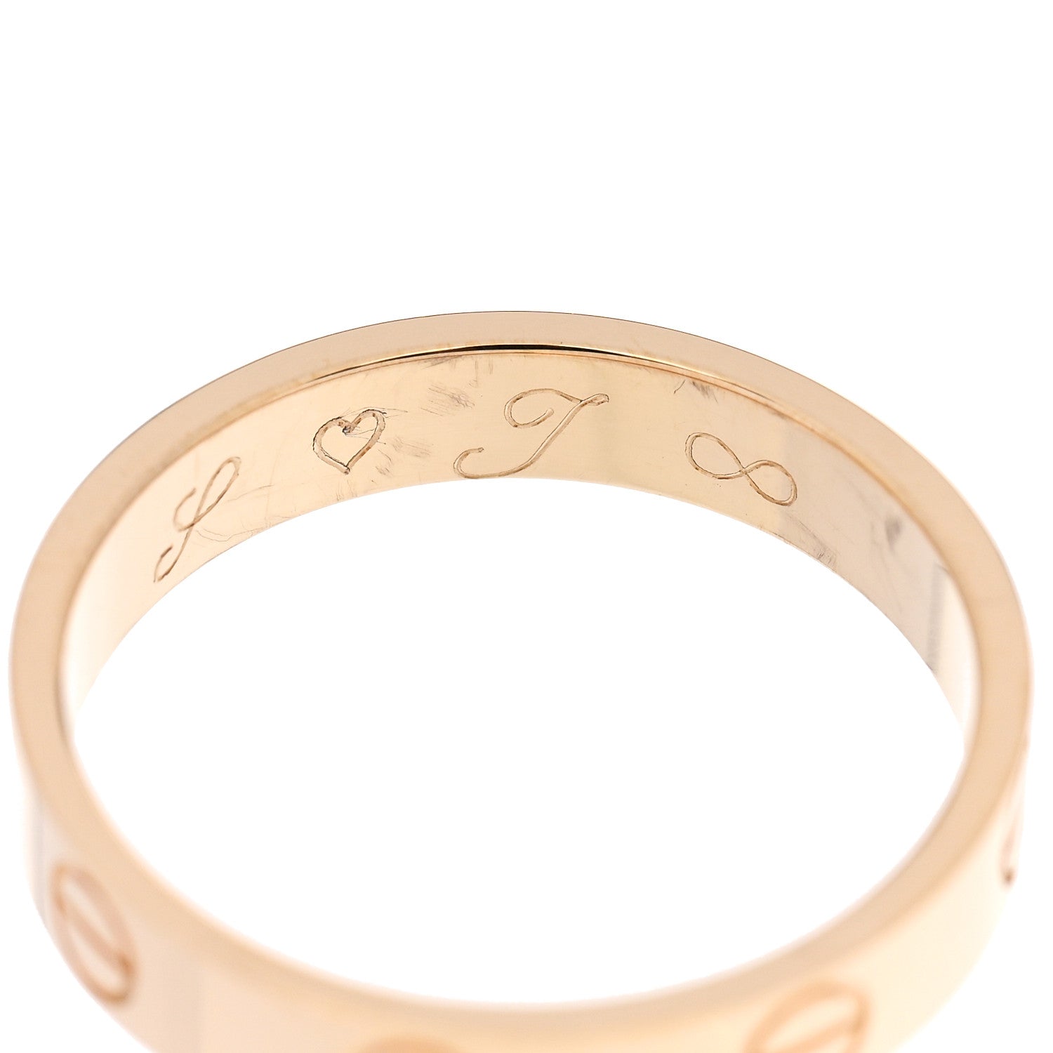 Cartier 18K Yellow Gold 3.5mm LOVE Wedding Band Ring 52 6 5 of 6