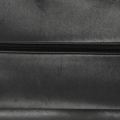Chanel Lambskin Quilted Jumbo Double Flap Black 15 of 20