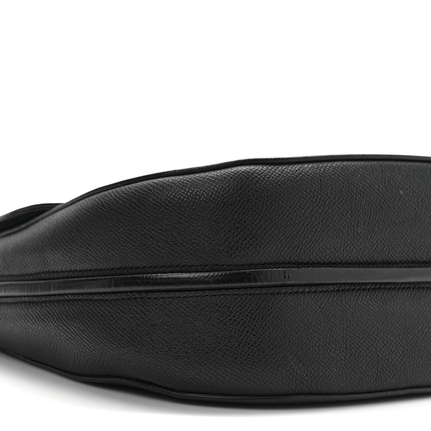 Celine Grained Calfskin Medium Trotteur Black 7 of 11