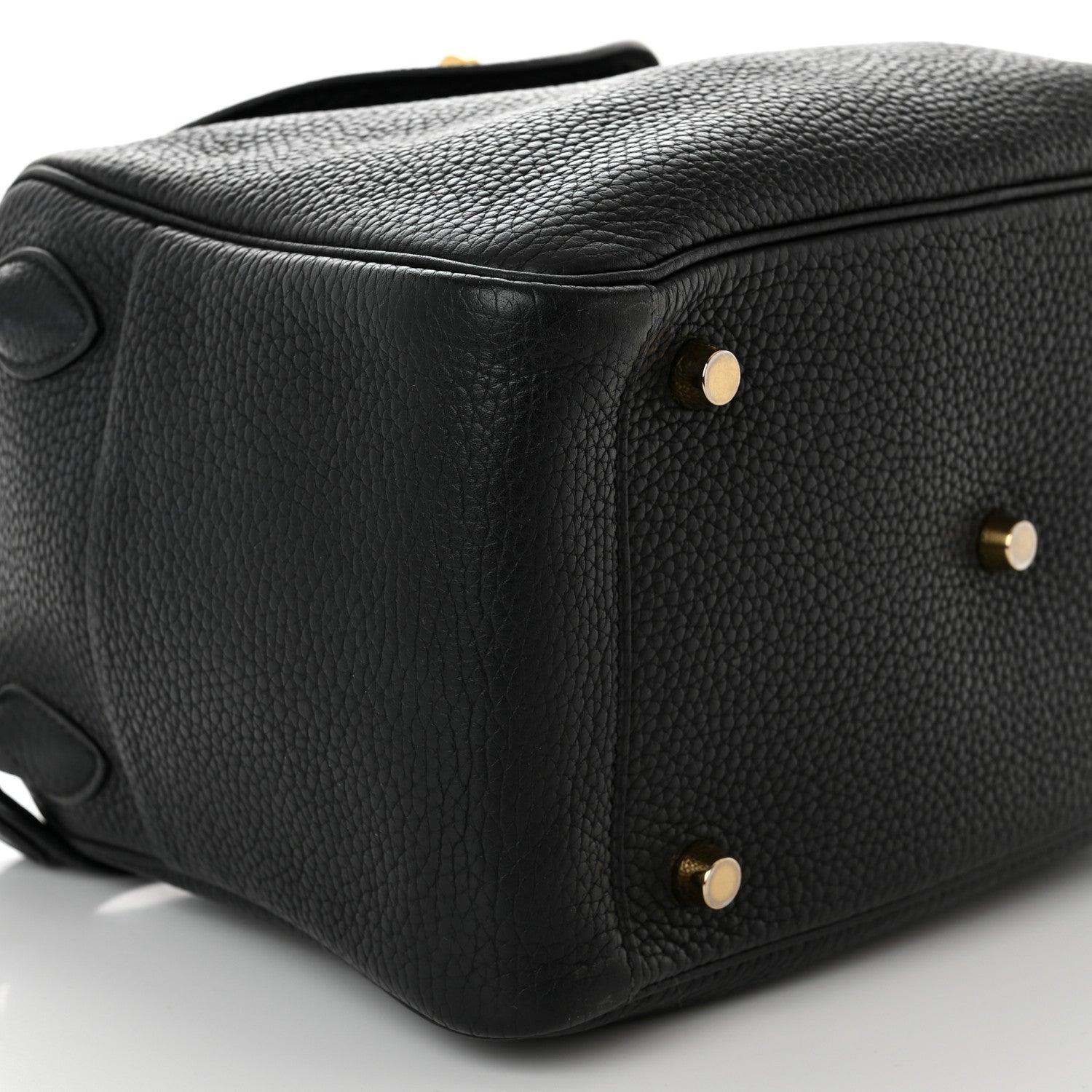 Hermes Taurillon Clemence Lindy 26 Black 11 of 12