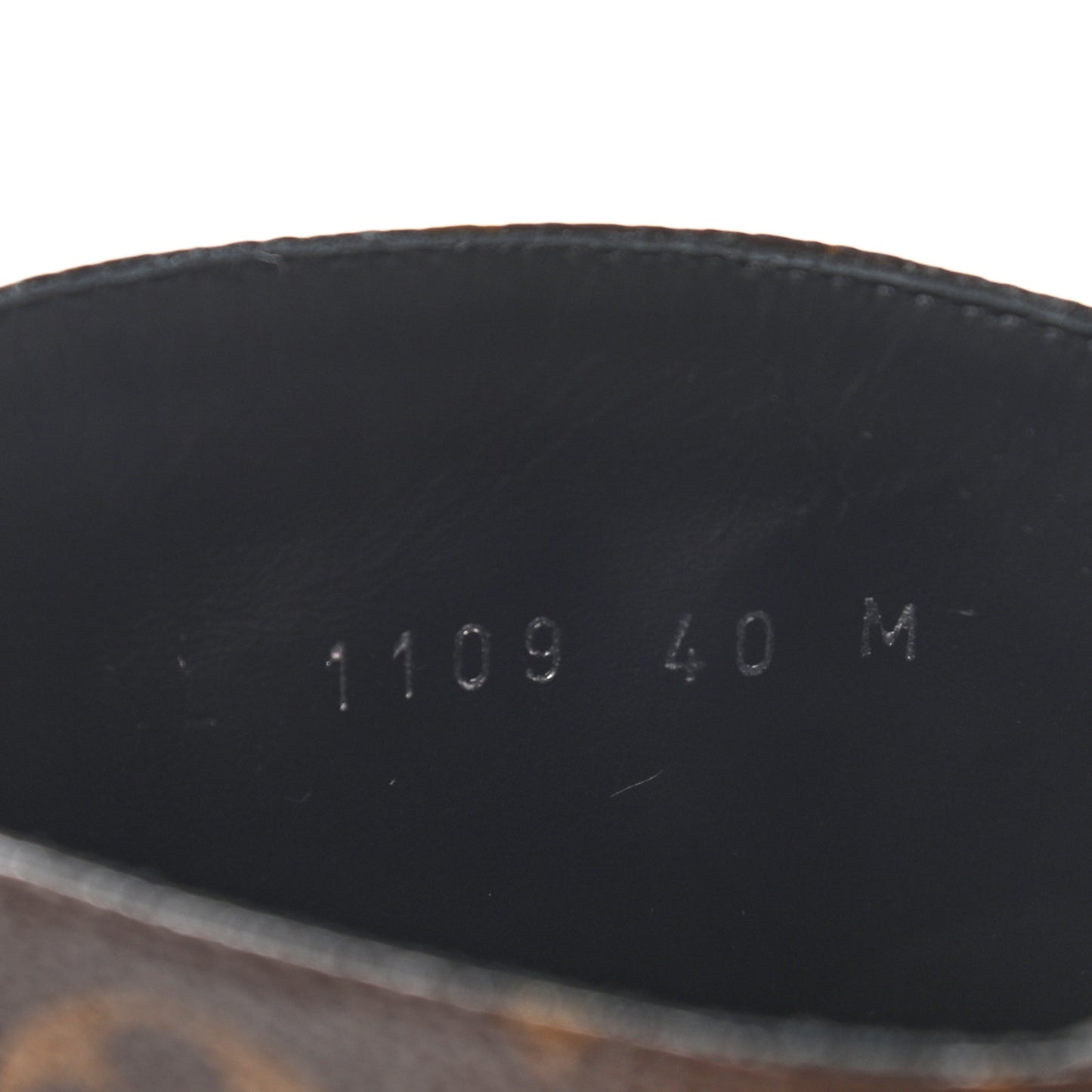 Monogram Calfskin Wonderland Flat Ranger Boots 40 Black
