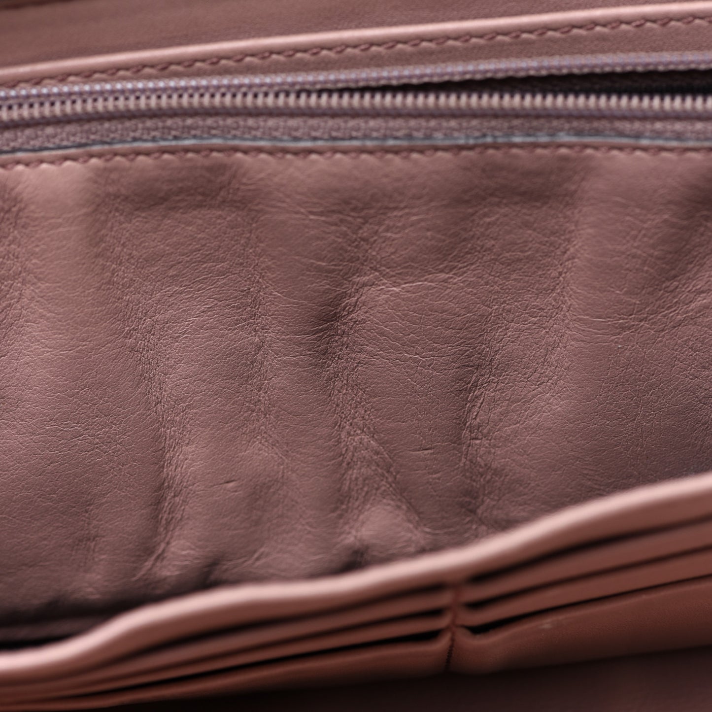 Patent Soho Zip Around Wallet Dark Cipria