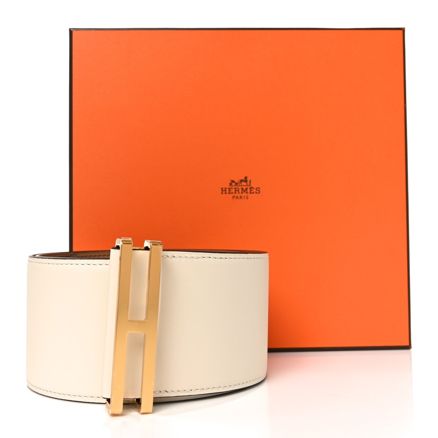 Hermes Swift Elan 66 Belt M Nata Chai 4 of 4