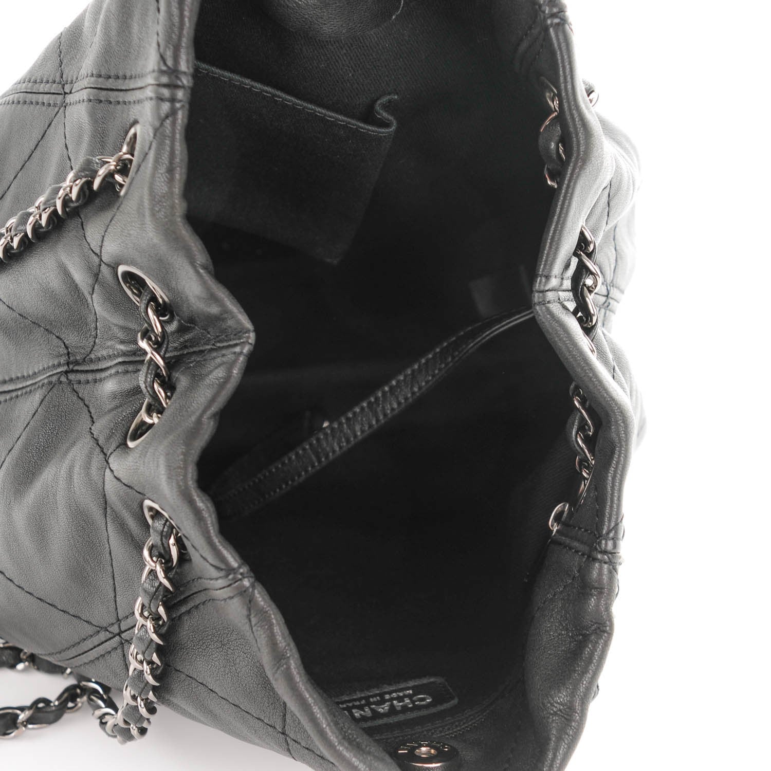 Chanel Lambskin Soft Touch Shoulder Bag Black 5 of 7