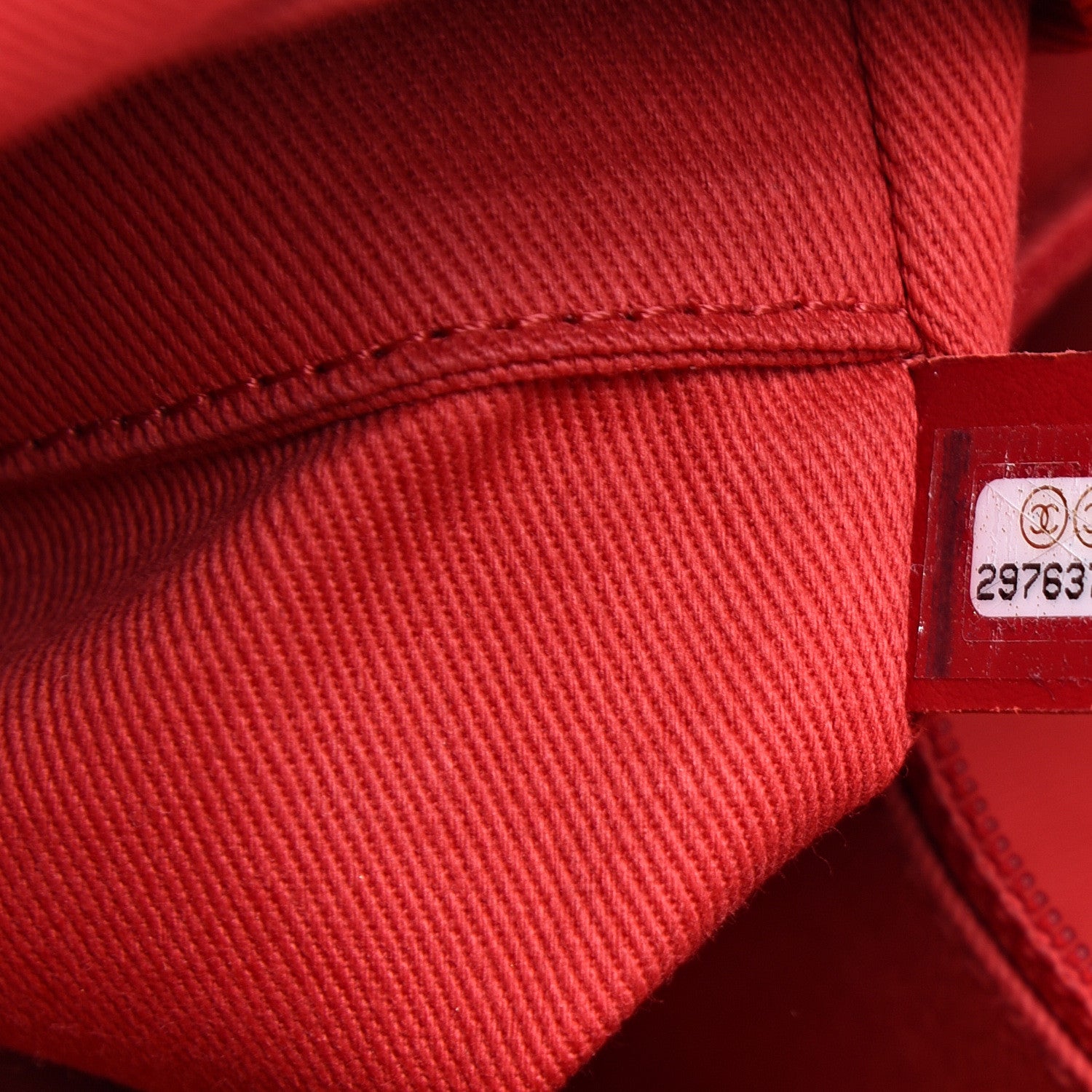 Chanel Mixed Fibers Striped Small Deauville Tote Red 6 of 15