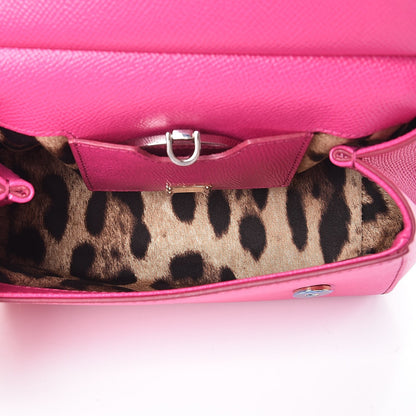 Dolce & Gabbana Dauphine Mini Miss Sicily Satchel Pink 5 of 7