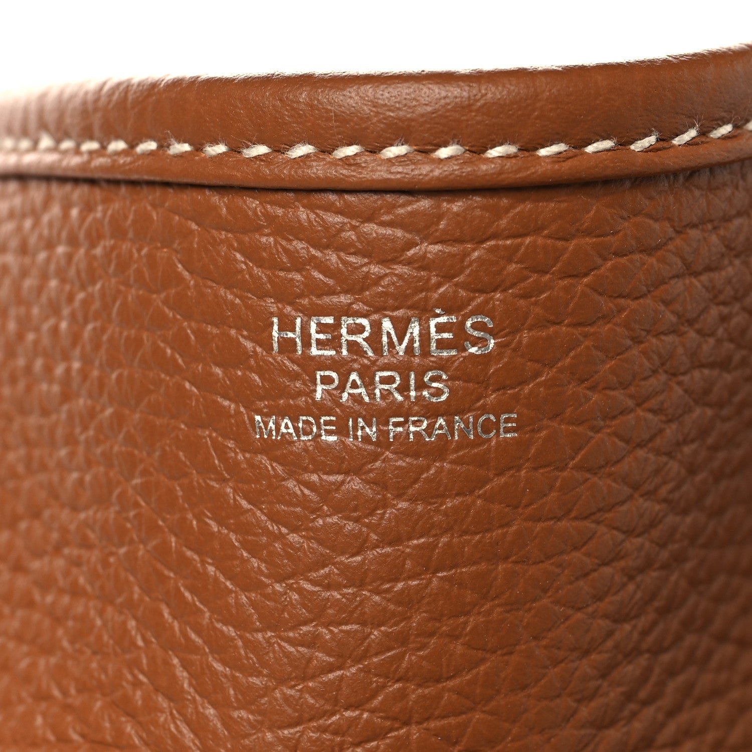 Hermes Taurillon Clemence Evelyne III PM Gold 6 of 11