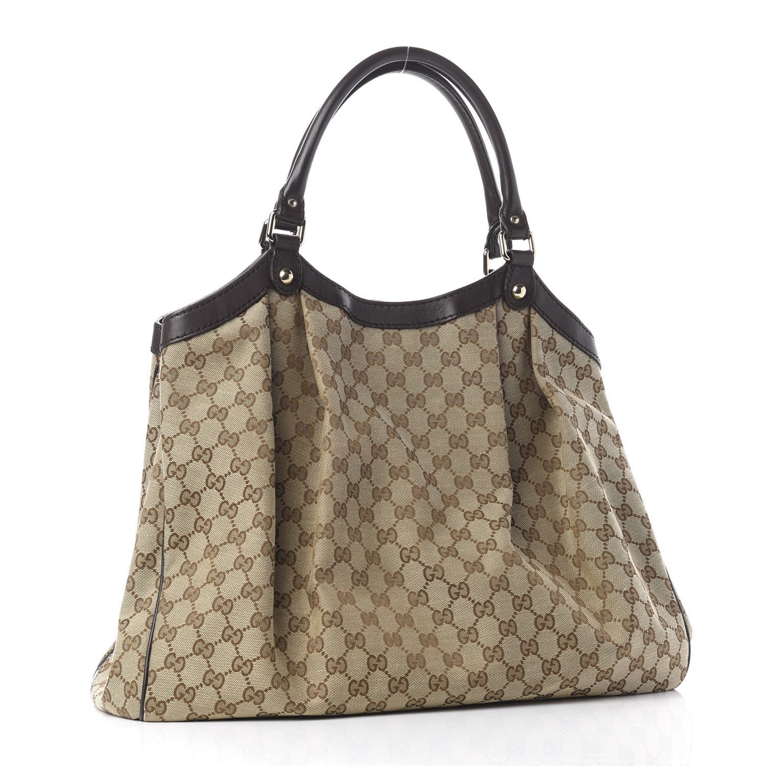 Gucci Monogram Large Sukey Tote Dark Brown 2 of 9