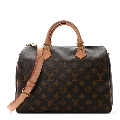 Louis Vuitton Monogram Speedy Bandouliere 30 1 of 9