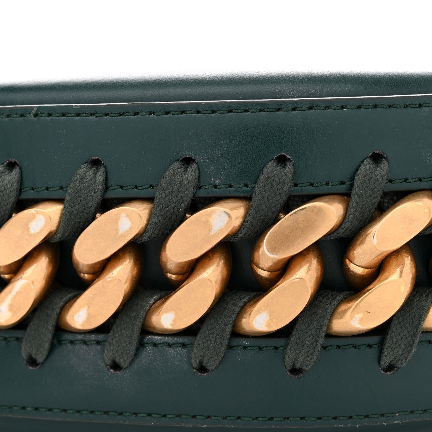 Stella McCartney Eco Alter Nappa Small Frayme Shoulder Bag Forest Green 11 of 11