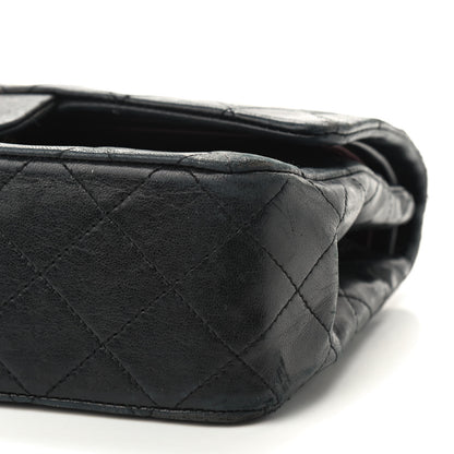 Chanel Lambskin Quilted Small Double Flap Black 10 of 14